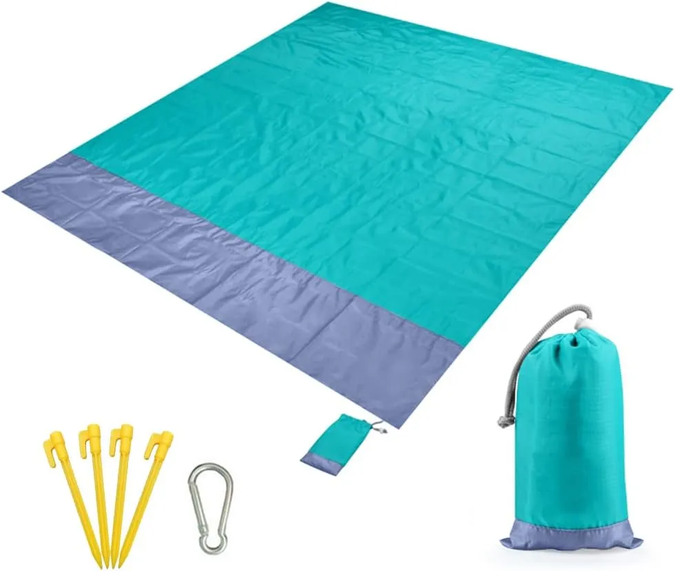 Waterproof Beach Blanket Outdoor Portable Picnic Mat Camping Ground Mat Mattress