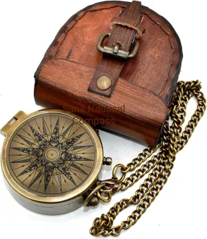 Waterproof Brass Compass for Outdoor Adventures
