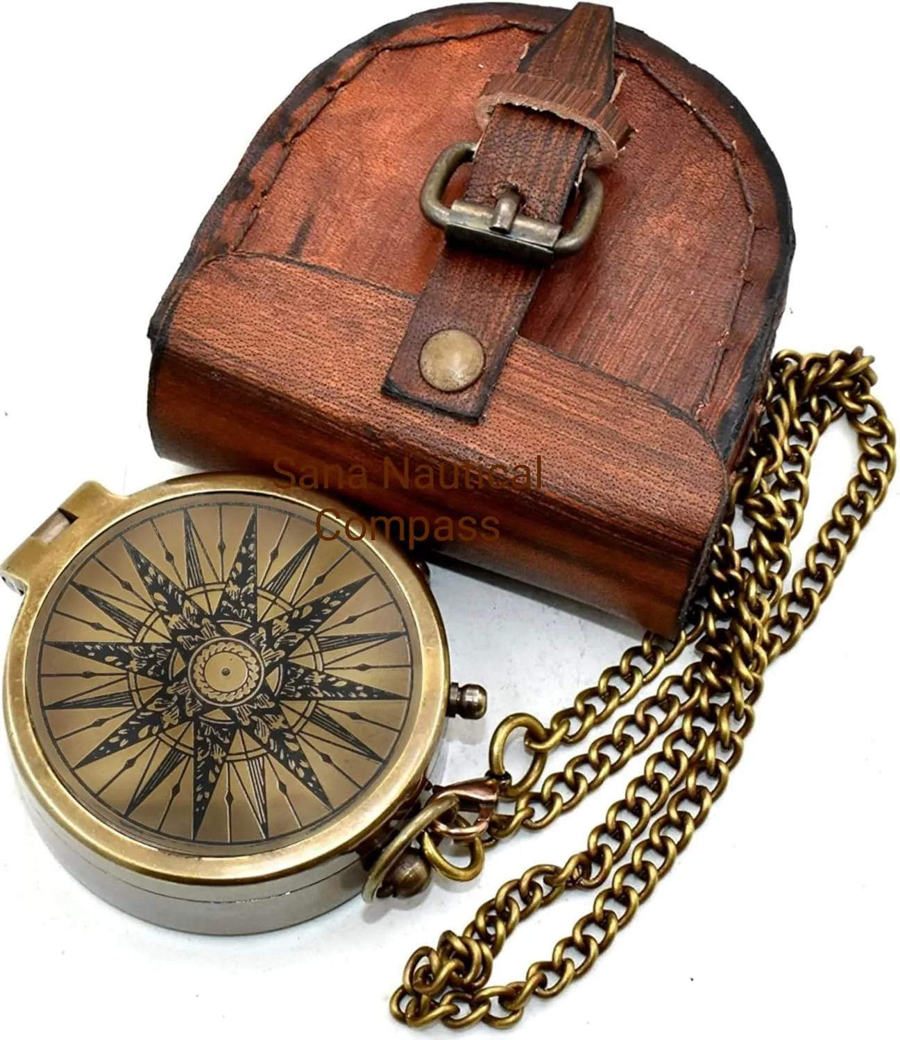 Waterproof Brass Compass for Outdoor Adventures