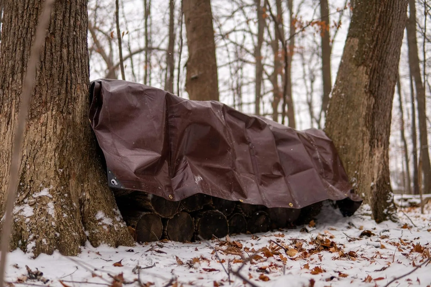 WHITEDUCK 10x20 Tarp 16 MIL Heavy Duty Poly Tarp Waterproof UV Resistant, True to Size, Rust-Proof Grommets, Tear & Rip Resistant, Extra Thick, Camping, Construction, Boat & Equipment Cover