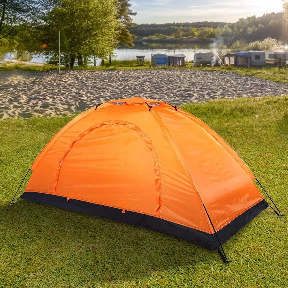 Windproof, High-end design Person Hiking & Budget-friendly Waterproof for Tent, Camping Suitable Lightweight, Single