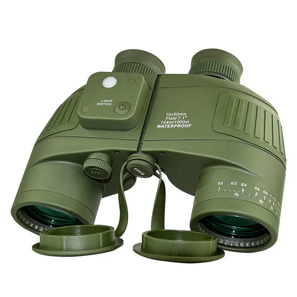 WL-P03M Waterproof Binoculars10×50 Binoculars with compass, distance measurement, nitrogen-filled waterproof