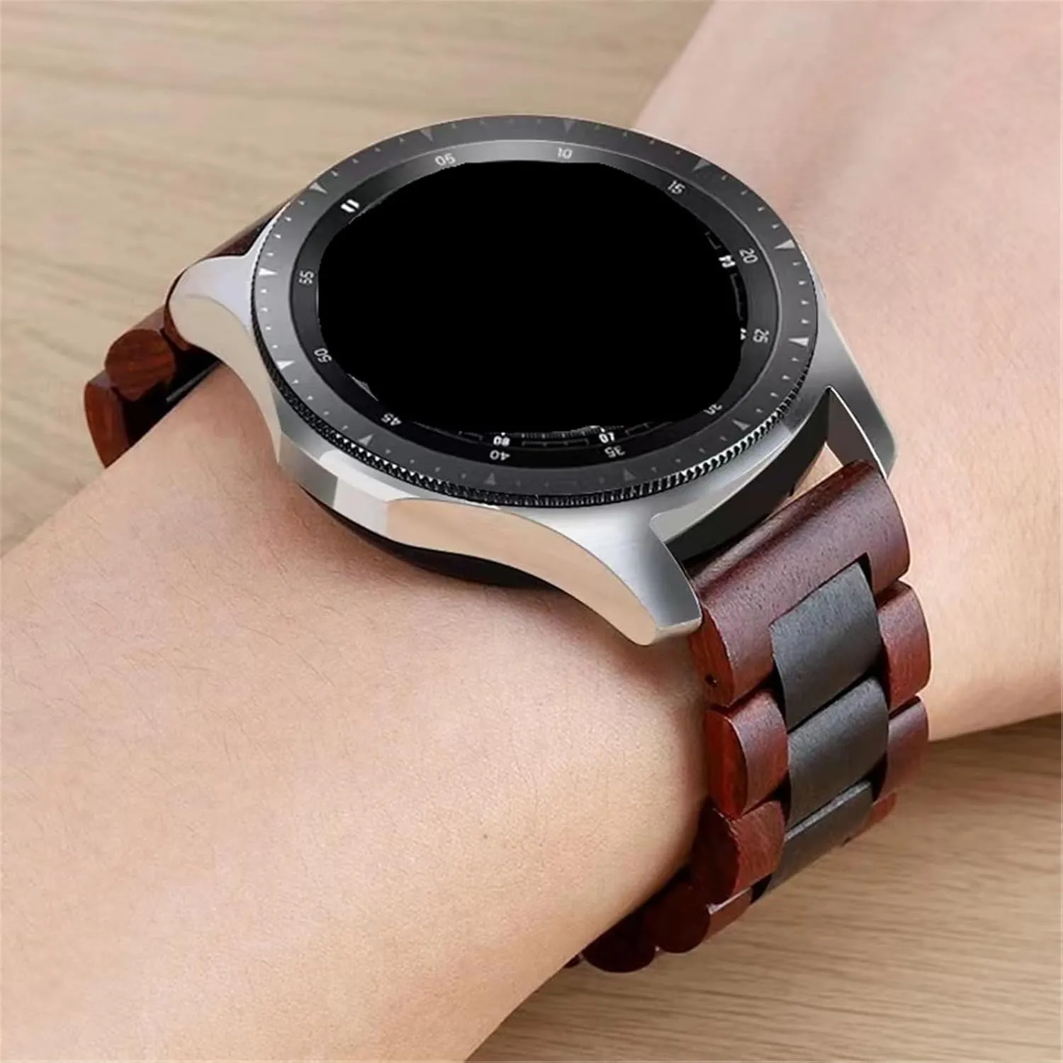 Wooden Watch Band 20mm 22mm Men Women Universal Wooden Watch Band For Quartz Or Smart Watch Replacement Band Watch Accessories