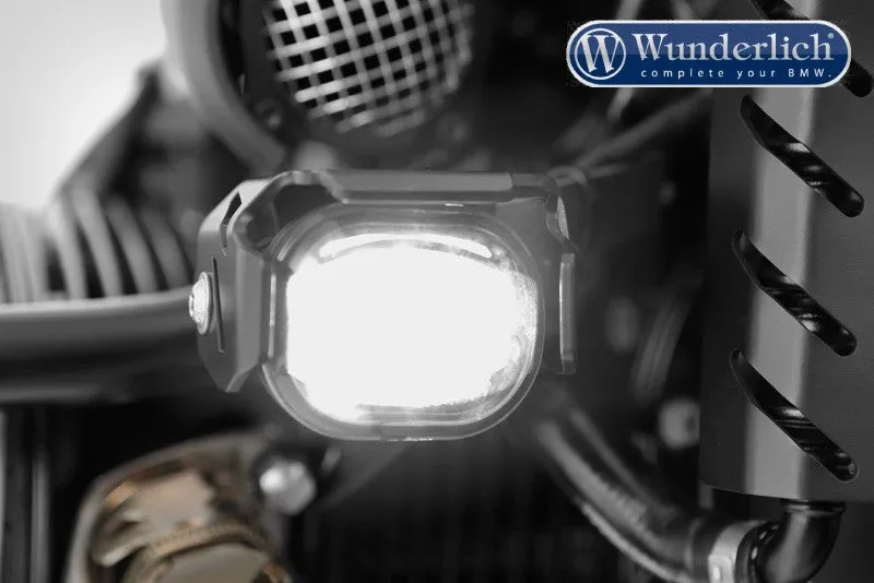 Wunderlich “MicroFlooter” LED auxiliary headlight – black