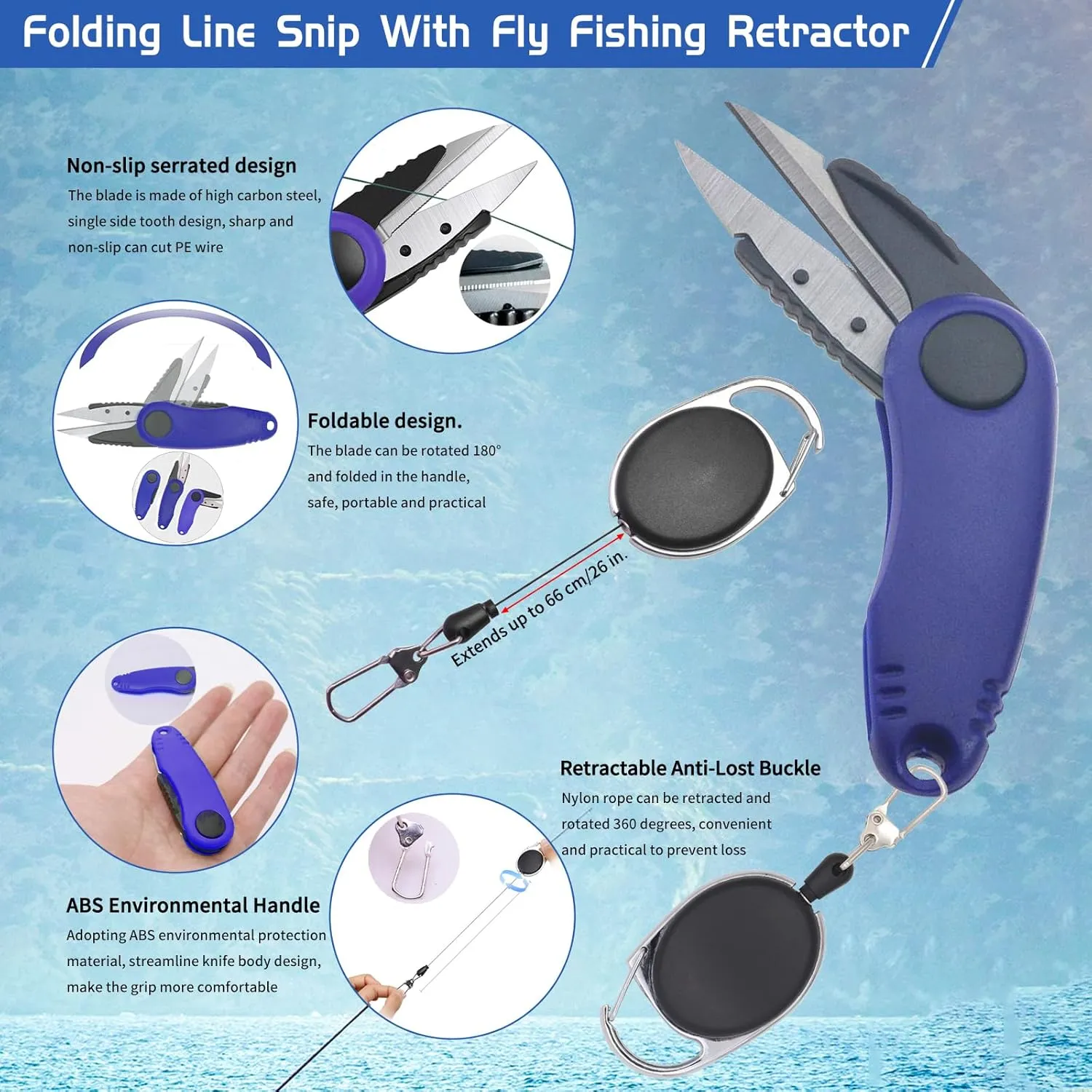 XBLACK Fishing Tool Kit Fishing Pliers Fish Gripper Fishing Scale Fish Grip Tools Set Saltwater Resistant Fishing Gear