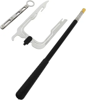 Yardwe Boat Hook Ladder Cords Docking Poles Hanging Kit Dock Hook Carabiner Boat Line Hook Anchor Chain