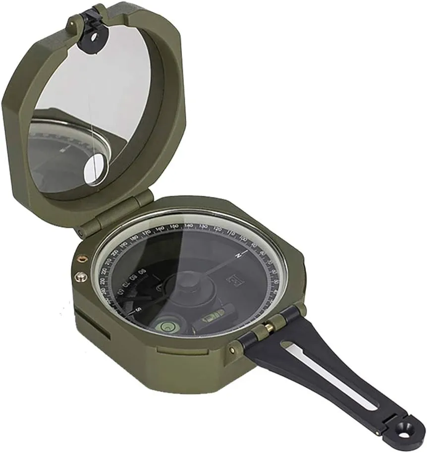 Zinc Alloy Luminous Multifunctional Outdoor Compass Professional Adventure Compass TQ00170