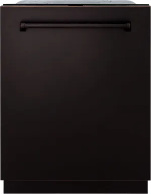 ZLINE 24" Monument Series 3rd Rack Top Touch Control Dishwasher in Oil Rubbed Bronze with Stainless Steel Tub (DWMT-ORB-24)